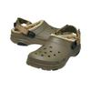 Crocs Мужской утепленный клог для любой погоды, цвет грецкий орех 207936-267