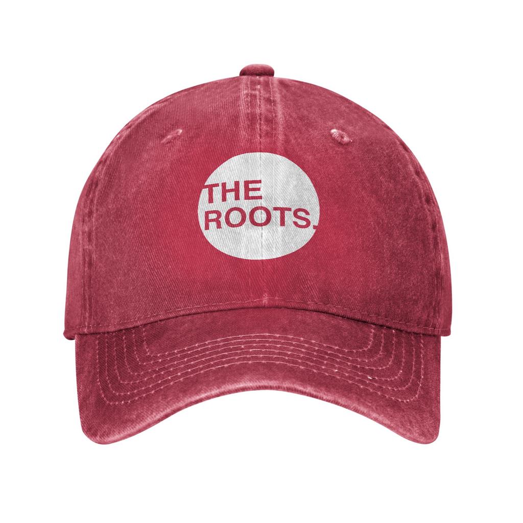 The Roots Concert Outdoor Travel Baseball cap AntiAging Casual Style SoftTop Denim Hat
