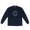 [Fanatics] Футболка с длинным рукавом MLB LINE LOGO L/S TEE NAVY