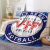 Vålerenga FlAannel Blanket, High quality Comfortable for All Seasons, Home Decor, Warmth and Comfort