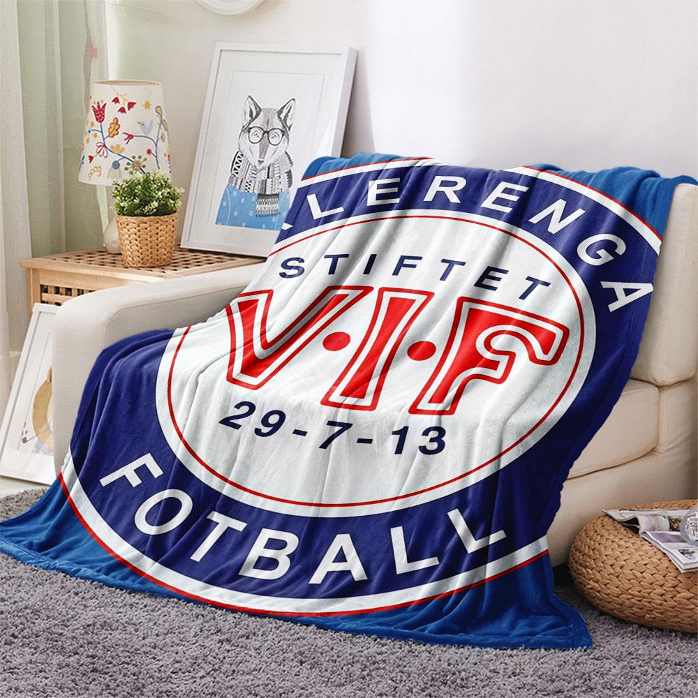 Vålerenga FlAannel Blanket, High quality Comfortable for All Seasons, Home Decor, Warmth and Comfort
