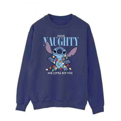 Мужская толстовка Lilo & Stitch Naughty & Nice