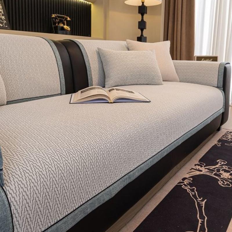 Light Luxury Sofa Cushion Anti Slip and Wear-resistant Sofa Backrest Cushion Home Decoration Universal Sofa Slipcover Thickened  Machine Washable