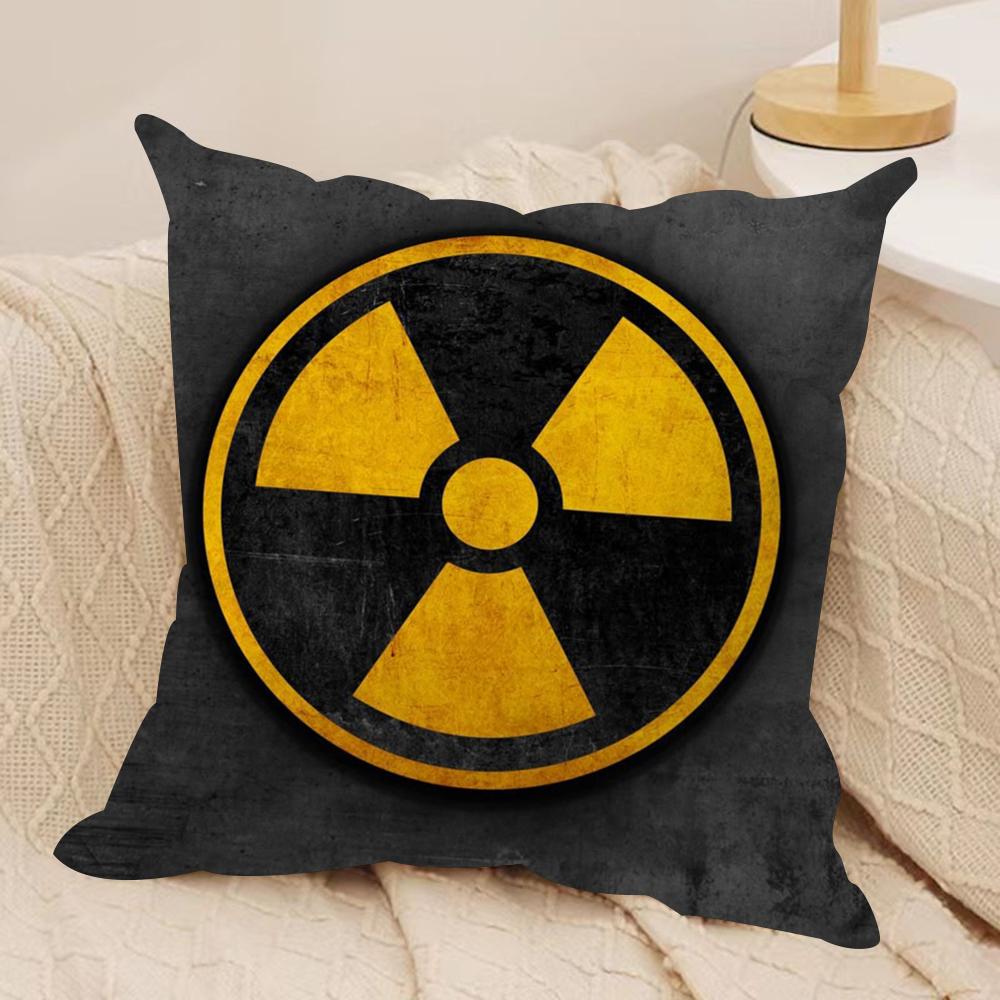 SStalker Game Cushion Cover Silky Short Plush DoubleSided Printed Pillow Case for Sofa All Seasons Home Decor Gift