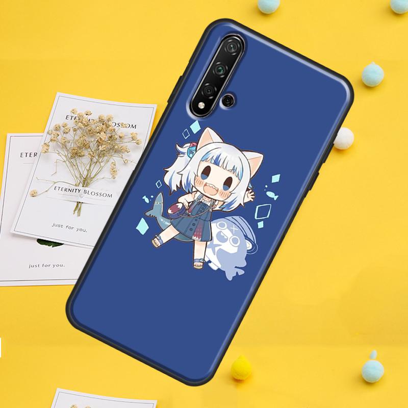 Gawr Gura Hololive Anime For Huawei Nova 7i 8i 11i 12i 12s 9 10 SE Y91 Y90 Y60 Y70 Y72 Y61 P60 Pro P30 P40 Lite Case