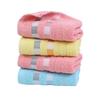 Towel Ribbon Grid Towel Grid Cotton Towel Adult Face Towel