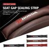 2Pcs Car Seat Gap Filling Strip Seat LeakProof Strips For Honda Civic Accord Crosstour Spirior Odyssey Avancier UR-V Sienna CR-Z