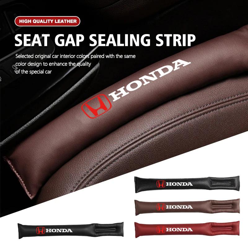2Pcs Car Seat Gap Filling Strip Seat LeakProof Strips For Honda Civic Accord Crosstour Spirior Odyssey Avancier UR-V Sienna CR-Z