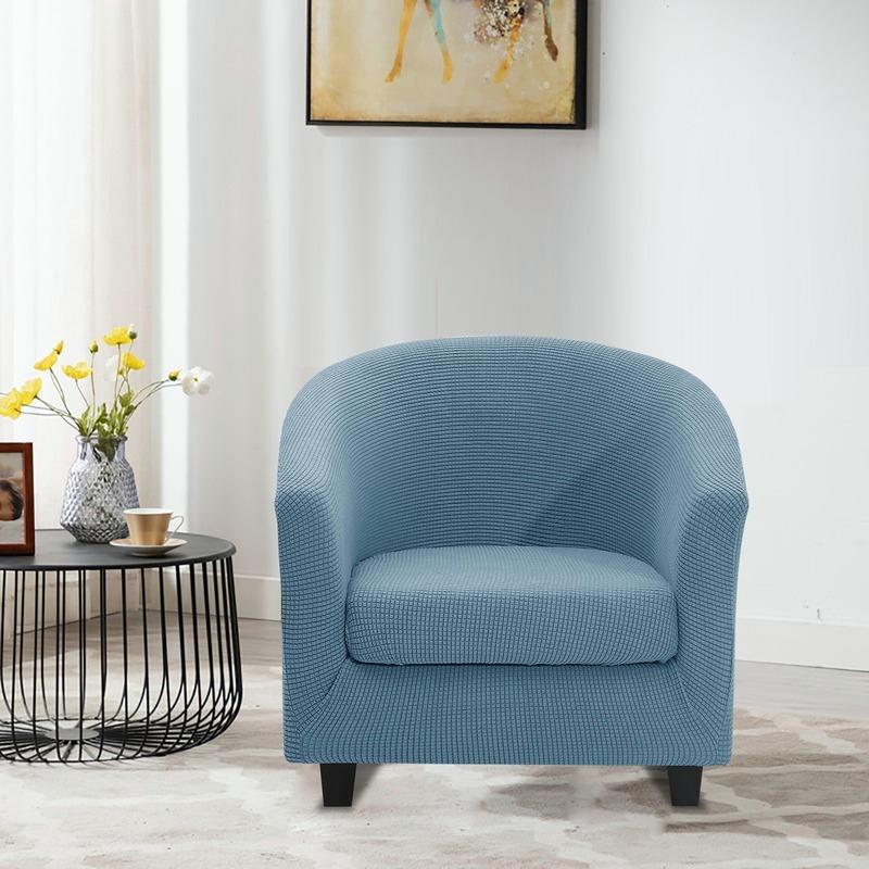 Чехол на стул для ванны, жаккардовый эластичный тканевый чехол для кресла, дивана, чехла для сиденья