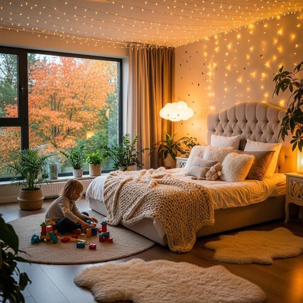 36 футов Светодиодные пиксельные гирлянды теплого белого света | 360° Медная проволока Фея , Рождество, Свадьба, Вечеринка, В помещении и на улице | Последовательное светодиодное освещение | Упаковка из 3 штук