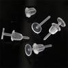 DIY Fashion Jewelry New Earring Back Stoppers Rubber Ear Post Nuts Plug Earring