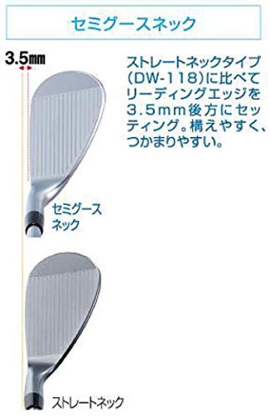 Kasco Dolphin Wedge Type 54 Semi-Gooseneck Men's DW-120G