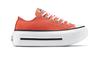 Sneakers Converse Orange Chuck Taylor All Star Lift Double Stack