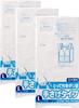 Japan Sanipak Plastic Bag Garbage Bag with Handle White Translucent L 50 Pieces Set of 3 [Bulk Purchase]