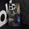 Чехол для телефона Genshin Impact F-Flins Для iPhone 17,16,15,14,13,12,11,Pro,Max,Plus,E,Air,Mini Черный ТПУ Чехол