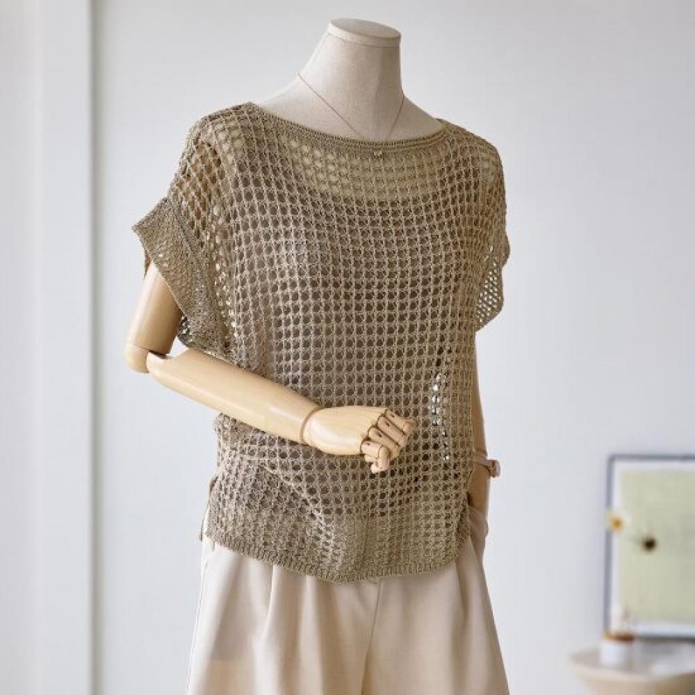 Customable Net Naglan Knit T2505kn049b