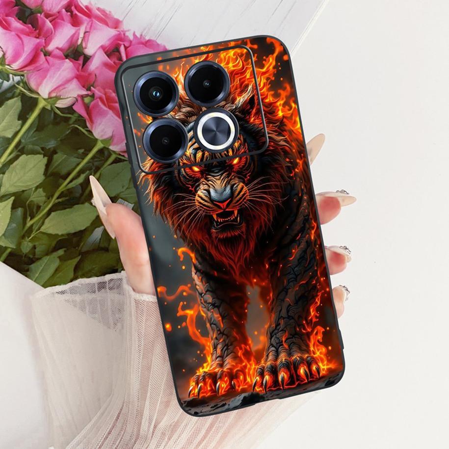 Чехол для Infinix Note 40 4G 5G X6852 X6853 Модный Мультяшный Мягкий Чехол Для Infinix Note 40 Pro Note40 Pro+ X6851 X6850 Чехол для Телефона