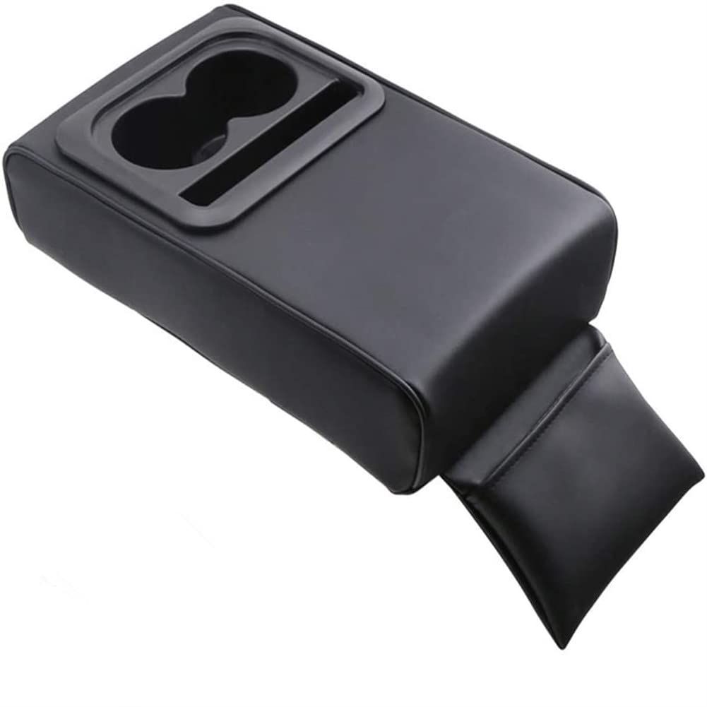 Raksonic Подлокотник Консоль Автомобильный Органайзер Подушка-подлокотник с Карманом и Подстаканником Универсальный Уменьшает Легко к Интерьер Автомобильные Аксессуары Коробка, Коробка, Держатель, Подходит,