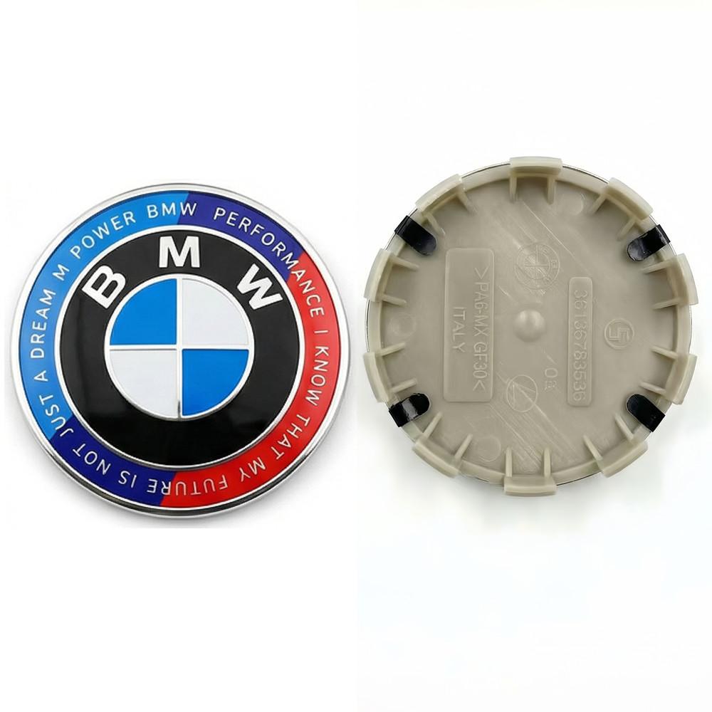 4Pcs 56mm/68mm Wheel Center Caps BMW–Fit for X1 X3 X5 E70 E71 X6 M3 F30 F20 F10 F11 G30 E36 E46 E53 E90 E91 E60 E61 E93