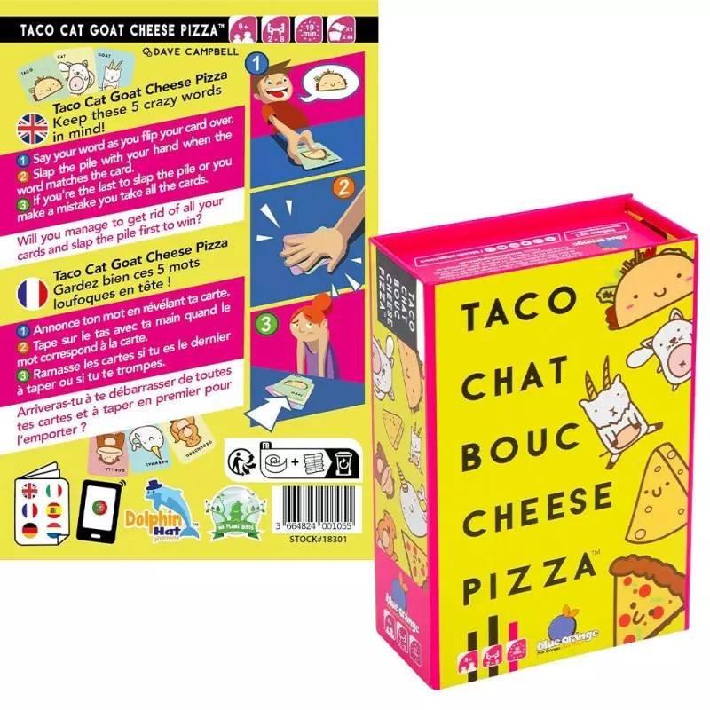 Vibrant Taco Cat Goat Cheese Pizza Card Deck Perfect For Parties And Events