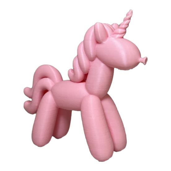 3D Printed Alpaca Figurine Horned Horse Statue Animal Sculpture Home Office Bedroom Desktop