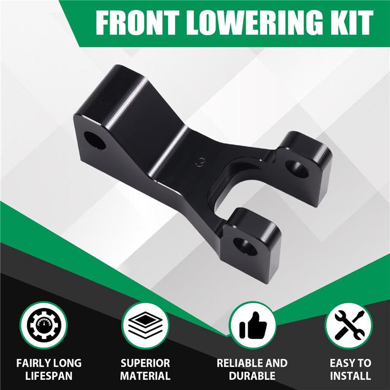 Lowering Block Bracket Kit For Motorcycle For Honda TRX 450R YFZ450 Raptor 700 Front Lowering Accessories