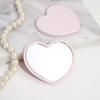 Handheld Handheld Mirror Single-sided Beauty Make-up Mirror Heart-shaped Mirror Student Dormitory