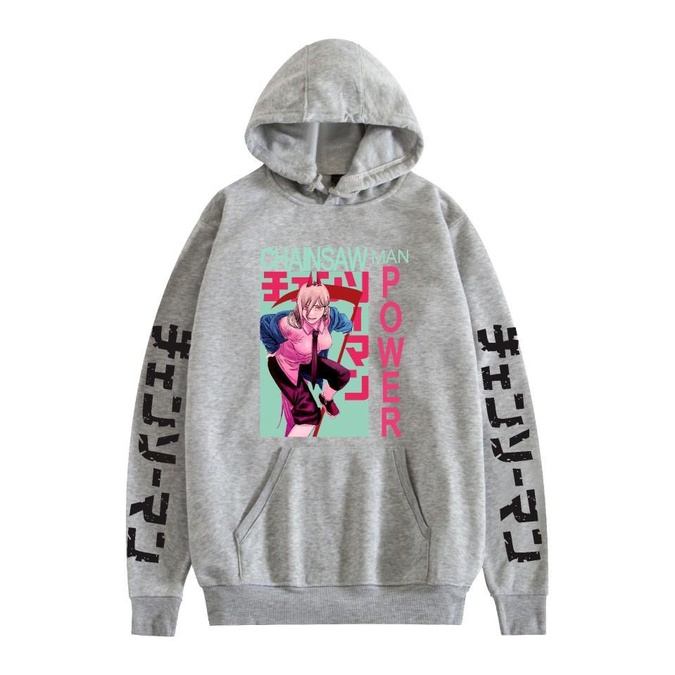 Человек-бензопила Осень Зима Флис Уличная одежда Топы Мужские Женские Модные Толстовки