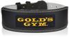 Leather Training Belt for Beginners To Advanced Strengthens Core Pressure and Prevents and G3368 Medium GOLD'S GYM's Ever-popular High-intensity
