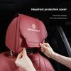 2026 Горячие Для Renault Колпаки на ступицу 2 шт. Кожаные Защитные чехлы на подголовник автомобильного сиденья Аксессуары Для Renault Clio Kadjar Megane Espace