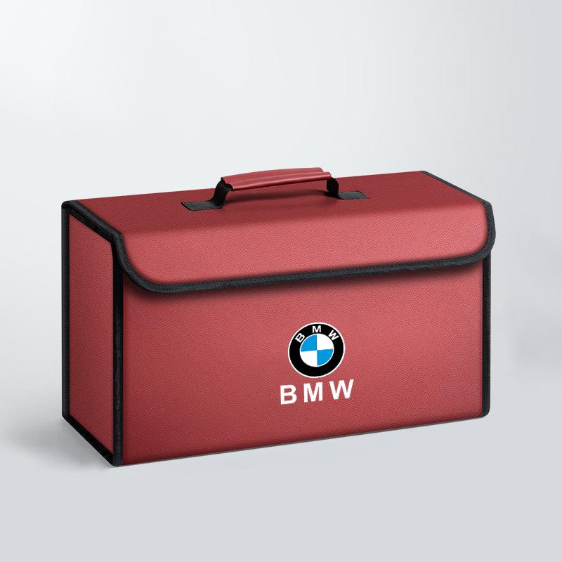 rwjaz1 Car Trunk Organizer Large Capacity Folding Storage Bag Box For BMW G30 G20 G05 G07 F10 F30 F07 F06 F20 F34 F48 G01 E70 E71 F40