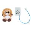 Button Music Module Voice Recorder with Switcher for Stuffed Animal Record Box for Personalize Plush Toy,Greeting Card