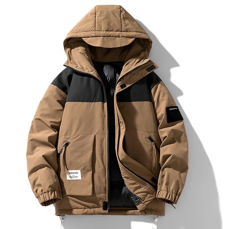 Вы можете носить мужскую одежду с хлопковой подкладкой, утепленную короткую одежду с хлопковой подкладкой зимой и корейскую версию курток с хлопковой подкладкой для мужчин.