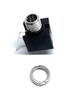 Mono Audio Jack PJ398SM Compatible with Nut of 3.5mm (PJ301M-12, WQP518MA, Connector) (Pack 500)