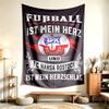 FC Hansa Rostock (1) Tapestry Suitable For Decorating Homes Dorms And Bedrooms Soft To The Touch And A Perfect Gift For Friends And Family