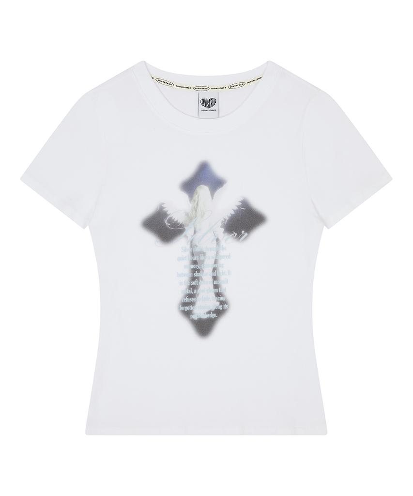 LUVISTRUE El Cross Fairy Graphic Tee(White)
