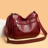 Large Capacity Women's Shoulder Crossbody Bag Soft Leather Bags for Ladies Luxury Feminine Bags