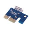 Адаптер PCIe X1 PCI E 1X — гнездо USB 3.0 для майнинга PCI Express Riser