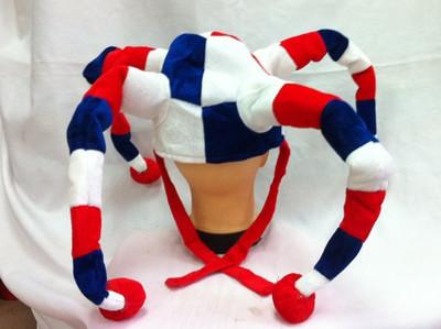 Футбольный Карнавал Футбольная Шляпа Колпак Клоуна Шляпы для Футбольных Фанатов Реквизит для Болельщиков на Спортивные Соревнования Барные Принадлежности
