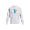 Under Armour Толстовка с капюшоном с буквенным принтом, мужская толстовка с капюшоном, белая 1374310-100