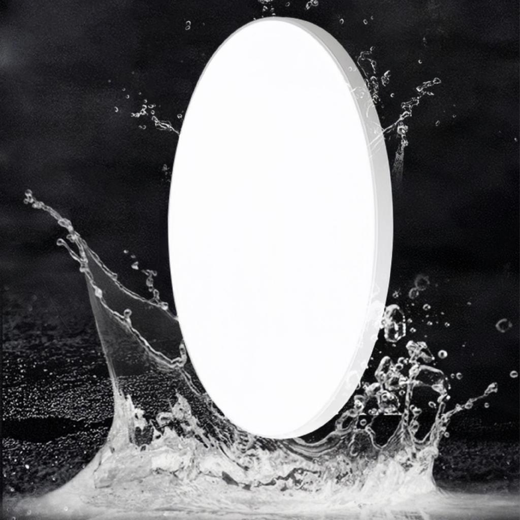 Ультратонкий потолочный светильник, свет для спальни, роскошный светильник для гостиной, светодиодный трехзащитный светильник, круглый светильник для балкона, простое освещение, современный светильник