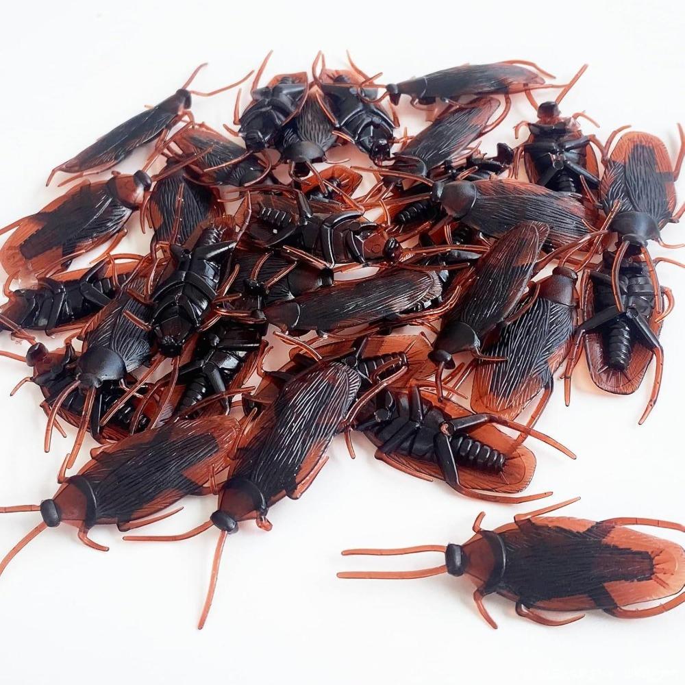 Набор игрушек «Поддельные тараканы», реалистичные поддельные тараканы — отличный способ разыграть, поддельные тараканы для розыгрыша на Хэллоуин, детские игрушки для шуток и трюков для взрослых