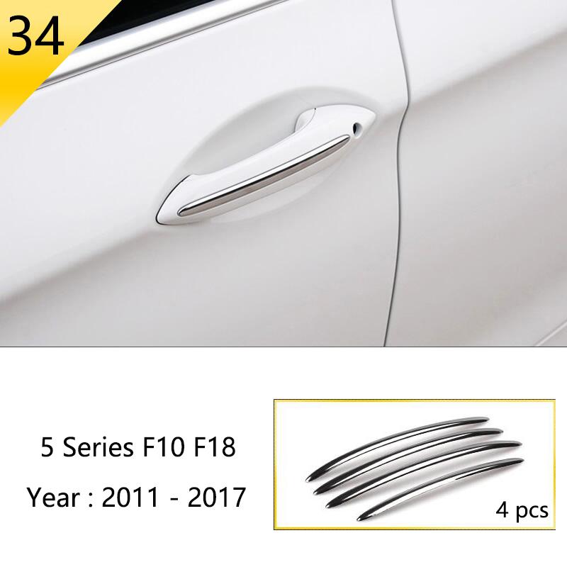 Car Styling Console Multimedia AC CD Panel Decoration Frame Cover Trim Strip Sticker For BMW 5 Series F10 Interior Accessories NM5
