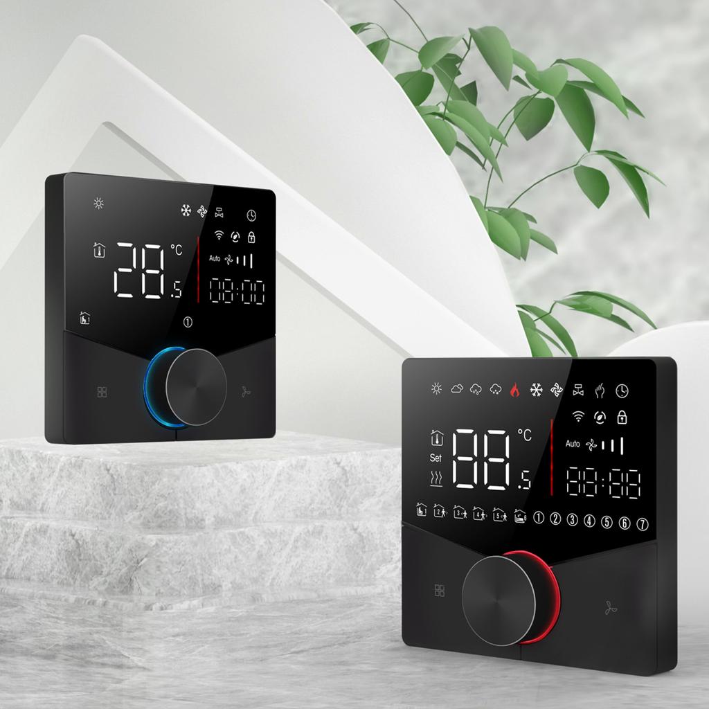 2-трубная панель управления кондиционером, сенсорный экран, цифровой дисплей, центральный контроллер ОВКВ, программируемый на 5+2 6 периодов