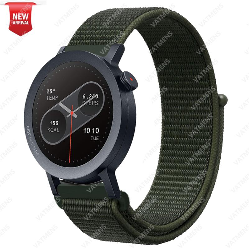 Ремешок для смарт-часов CMF Watch Pro 2, сменный браслет, нейлоновый спортивный ремешок-петля, ремешок для CMF Watch Pro 2