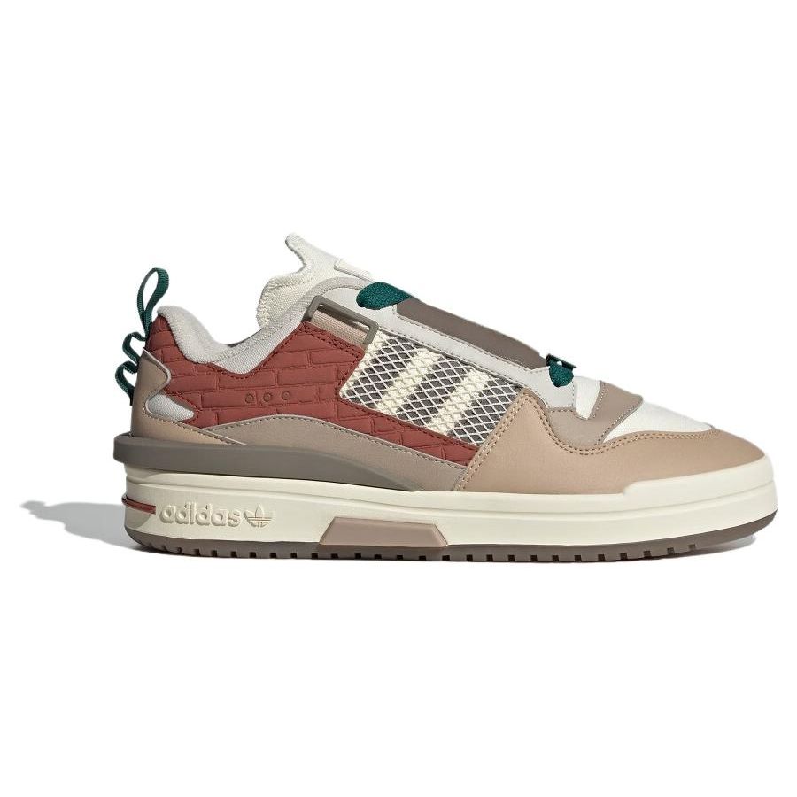 adidas Оригинальные кроссовки Forum Low Top Мужские кроссовки Красные Белые Хаки IG3678