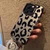 Чехол для телефона с леопардовым принтом, подходящий для iPhone 16 15 14 13 12 11 Pro/Max/Plus, противоударный и защищающий от падений