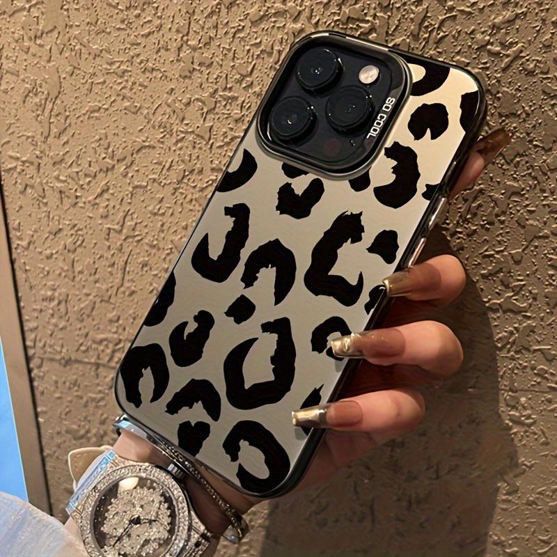 Чехол с леопардовым принтом для мобильного телефона iPhone 17 PRO MAX 16 15 14/13PROMAX/12Pro/11 Мягкий чехол 11 Защитная крышка