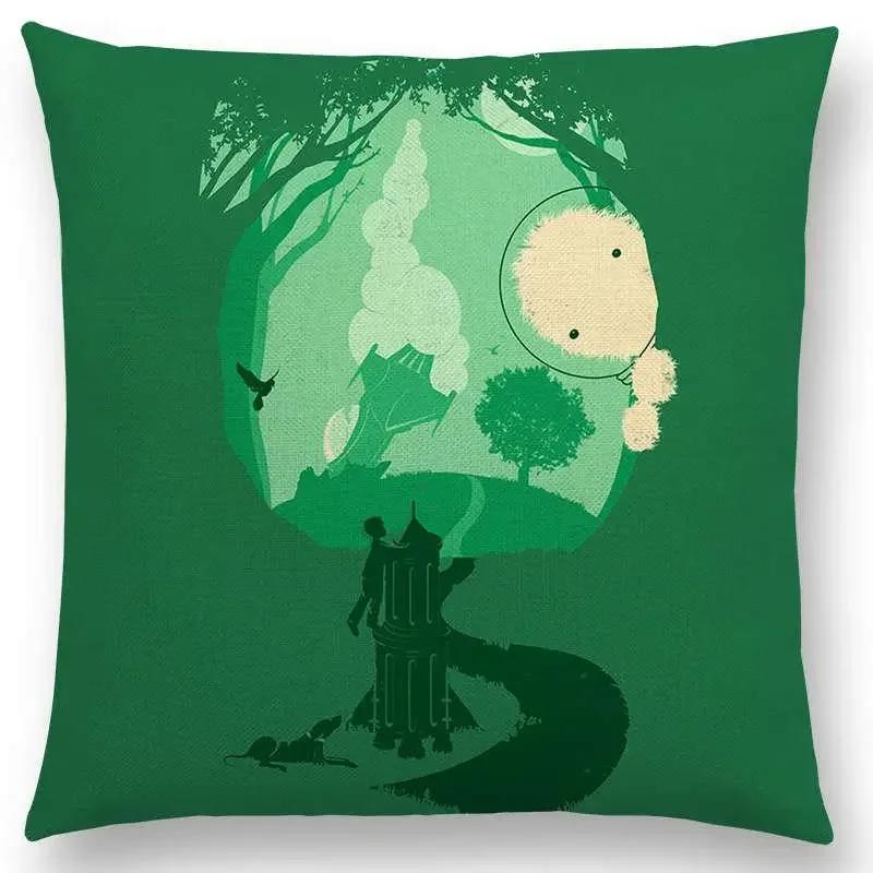 Latest Magical World Unknown Loch Ness  Colorful Pure Curiosity Cushion Cover Sofa Throw Pillow Case Big Octopus Zombie