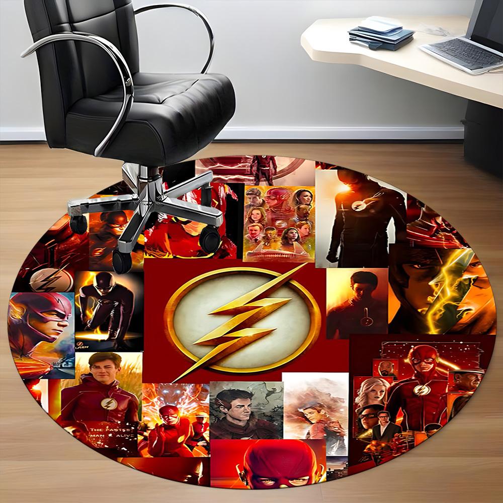 1 шт. Ковер Flash Speed для офиса, круглый, под офисные стулья, для спальни, гостиной, домашнего декора, декора комнаты, доступен в различных размерах